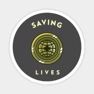 Saving Lives Magnet